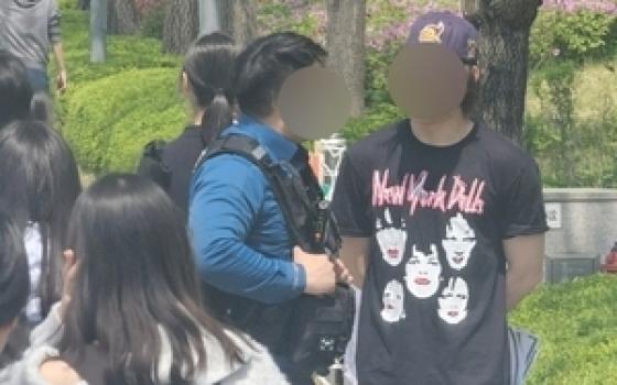 حملة طلابية كورية للتضامن مع فلسطين ولبنان وإيران