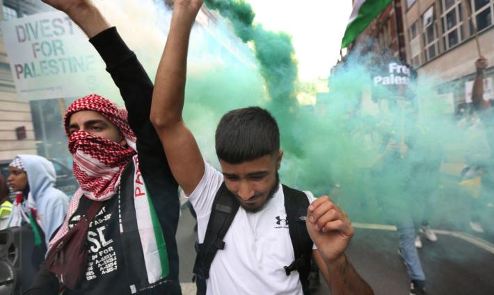 احتجاجات في جامعة برازيلية رفضًا لكلمة متحدث إسرائيلي✊🏼