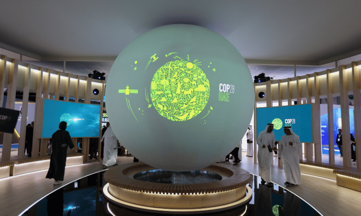 تغريدة حركة المقاطعة حول استضافة الإمارات لقمة المناخ