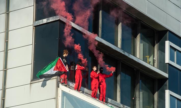 المقاطعة تدعو للعمل ضد "إلبيت سيستمز " ✊