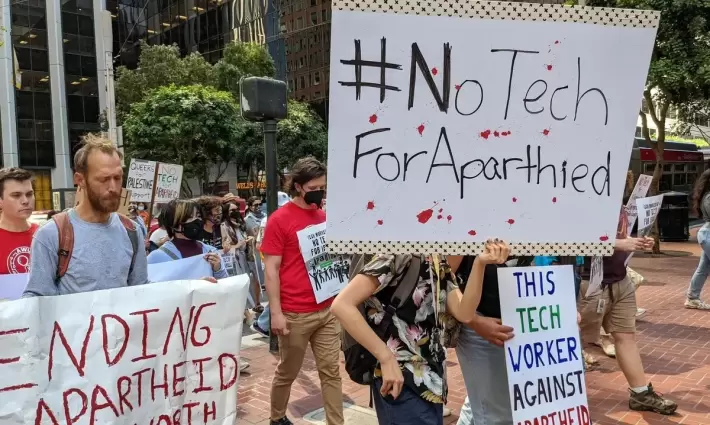 تنديد بتعاون غوغل مع الاحتلال في كاليفورنيا ولجنة عربية تُناقش مواجهة انتهاكات الاحتلال