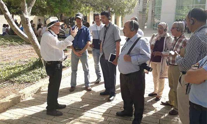وفد مغربي يجري زيارة للأراضي المحتلة بدعوة من الخارجية الإسرائيلية