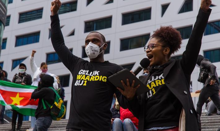 برلمانية هولندية تطالب بالاعتذار لأكاديمية فلسطينية