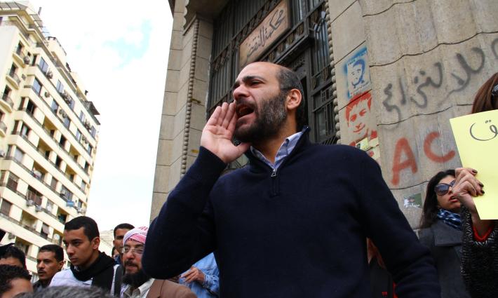 الإعلان عن أسبوع للتضامن مع منسق حركة المقاطعة في مصر رامي شعث