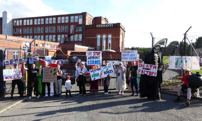 حركة مانشستر فلسطين تدعو للعمل ضد شركة Elbit Systems الإسرائيلية