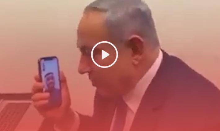 من الرياض.. الناشط محمد سعود يهاتف نتيناهو خلال انتخابات "الليكود"