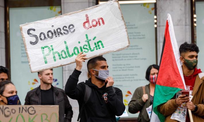 حملة التضامن الإيرلندي - الفلسطيني تُطالب بوقف تجارة المستوطنات