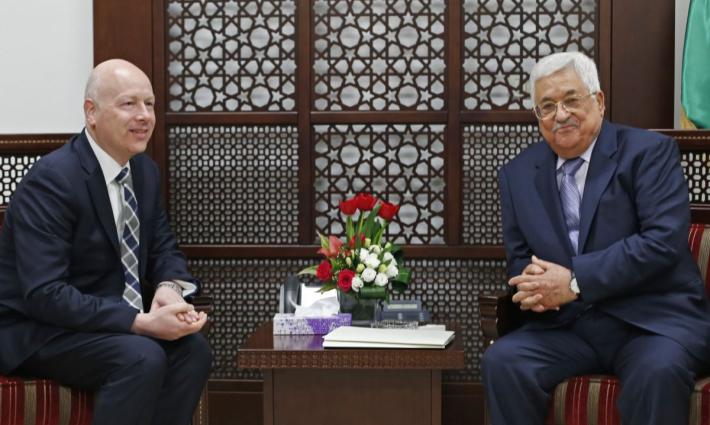 غرينبلات يعبر عن ارتياحه بعد استجابة السلطة الفلسطينية للإفراج عن أبوميالة