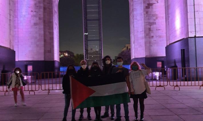 فعاليات تضامنية مع الشعب الفلسطيني في المكسيك