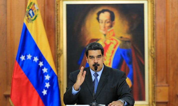 الرئيس الفنزويلي يتعهد باستمرار دعم القضية الفلسطينية وإدانة الاحتلال