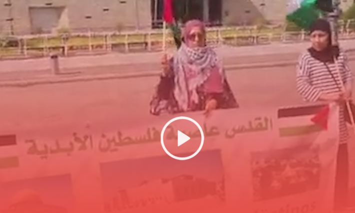 إحياء ذكرى النكسة من أمام السفارة الأميركية في برلين