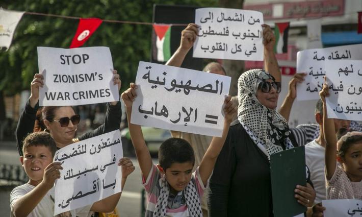 الشبكة التونسية للتصدي لمنظومة التطبيع تدعو لوقفة احتجاجية الثلاثاء المقبل