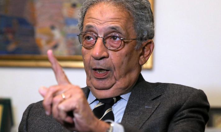 عمرو موسى يعتبر أن النزاع العربي مع "إسرائيل" ليس تاريخيًا