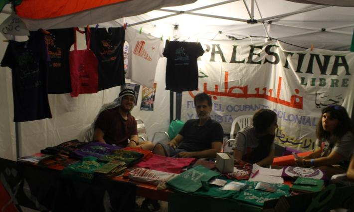 مدريد.. فعالية تضامنية مع الشعب الفلسطيني في مهرجان محلي