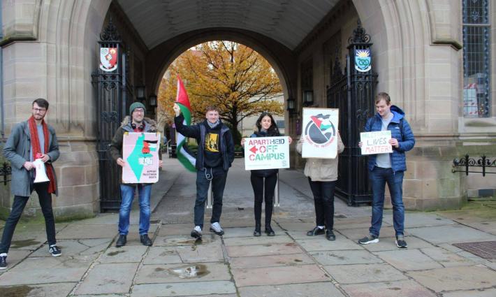 حملة التضامن تدعو الجامعات البريطانية لمقاطعة الشركات الداعمة للاحتلال الإسرائيلي