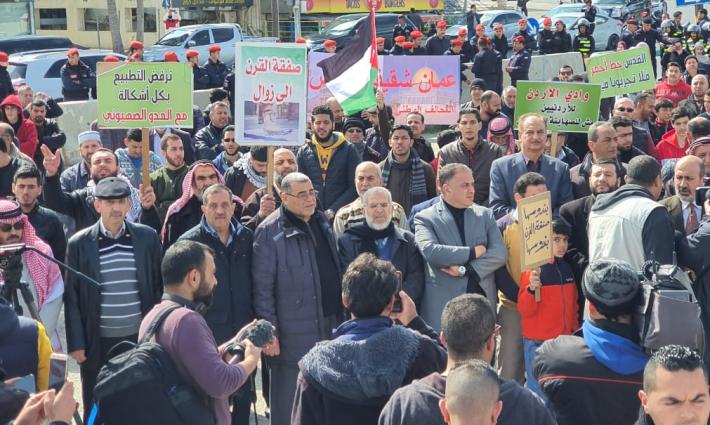 حركة المقاطعة في الأردن تدعو لوحدة عربية في وجه التطبيع