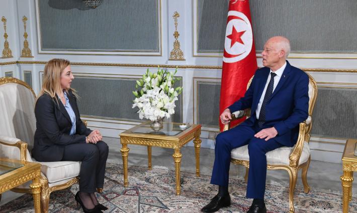 قيس سعيد يطالب بفتح تحقيق في مشاركة لاعب إسرائيلي ببطولة دولية في تونس