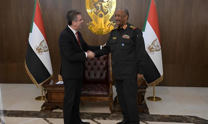 وفد سوداني رسمي قام بزيارة غير معلنة لكيان الاحتلال الإسرائيلي ?