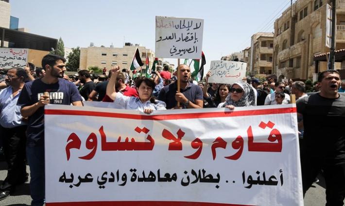 مطالبات للحكومة الأردنية بوقف التعامل مع حكومة الاحتلال