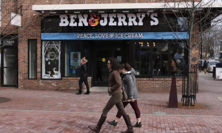 قضية ضد شركة يونيليفر بشأن مقاطعة بن آند جيري للمستوطنات