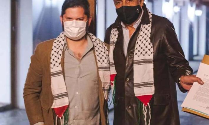 الجالية الفلسطينية في تشيلي تحتفي بفوز الرئيس بوريك