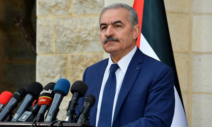 اشتية: نسجل للتاريخ إدانتنا للتطبيع البحريني مع الاحتلال