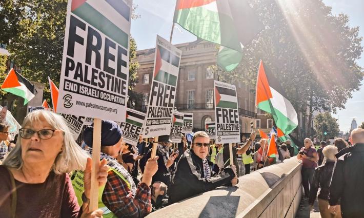 لندن.. وقفة احتجاجية ضد زيارة نتنياهو