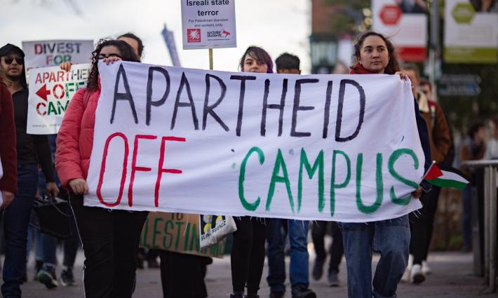 بروكسل.. حركة المقاطعة تدين استهداف الأصوات المؤيدة لفلسطين في الجامعات الأميركية