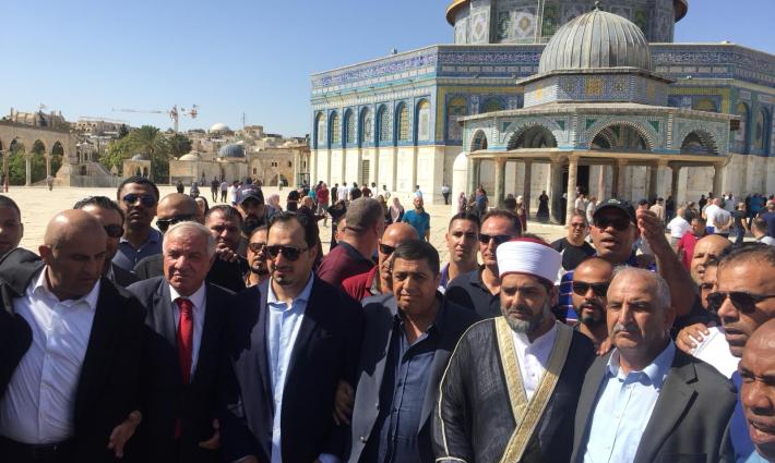 تجمع سعودي يرفض زيارة المنتخب السعودي للمسجد الأقصى