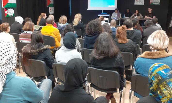 ندوة في جامعة مانشستر للتعريف بنظام الفصل العنصري