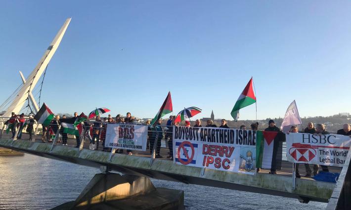 وقفات احتجاجية في مدن أيرلندية ضد الشركات الداعمة للاحتلال الإسرائيلي