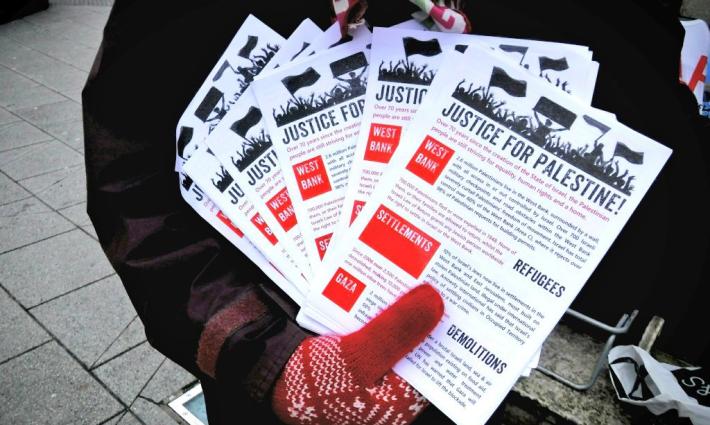 برايتون.. وقفة تضامنية مع القضية الفلسطينية