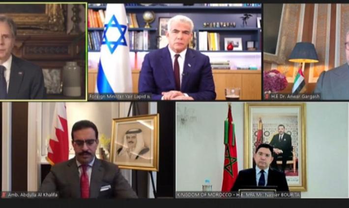 قمة افتراضية تجمع الإمارات والبحرين والمغرب و"إسرائيل"