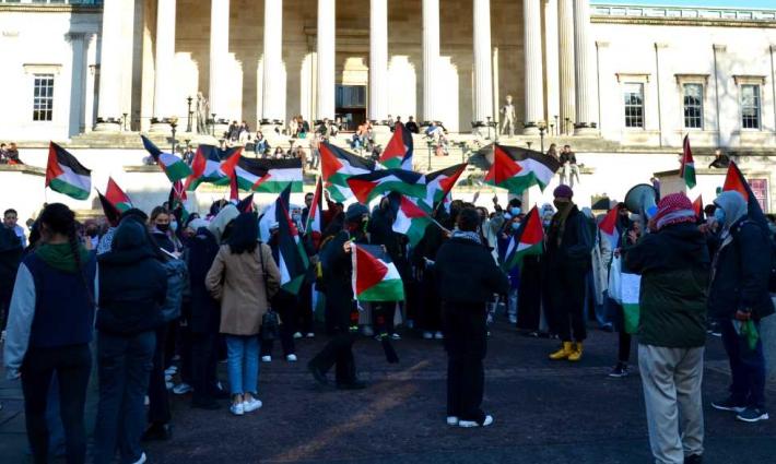 تحريض جديد ضد طلاب كلية لندن بسبب فعالية داعمة لفلسطين ?