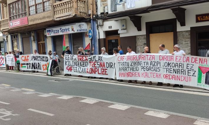 دعوات متجددة للعمل ضد شركة CAF الضالعة في الاستيطان