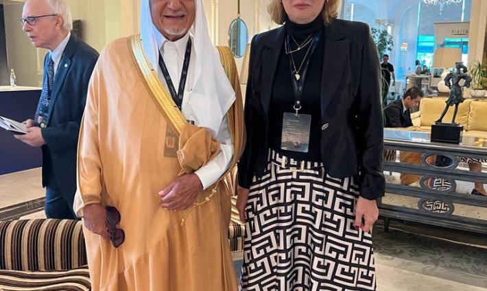 ليفني تلتقي رئيس الاستخبارات السعودية الأسبق في أذربيجان