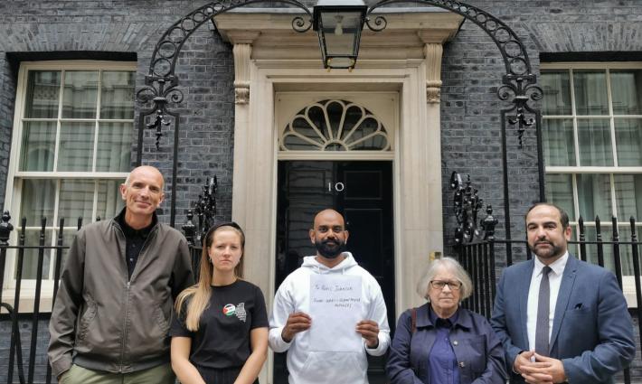 رسالة احتجاج على مساعي الحكومة البريطانية لتجريم مقاطعة الاحتلال