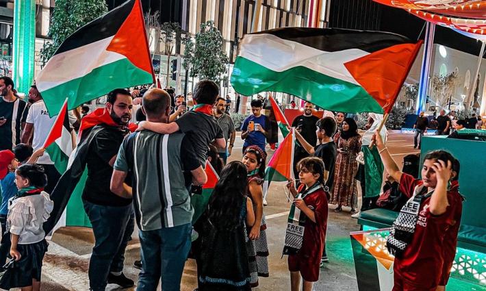 مبادرة قطرية لرفع علم فلسطين في بوليفارد لوسيل.. وعاصفة تغريدات ضد منتزه "إيكو بارك" التطبيعي في الأردن