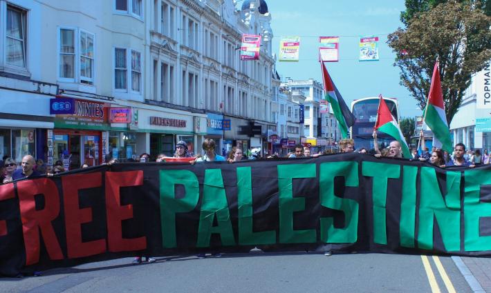 بريطانيا.. وقفة احتجاجية للتنديد بجرائم الاحتلال الإسرائيلي