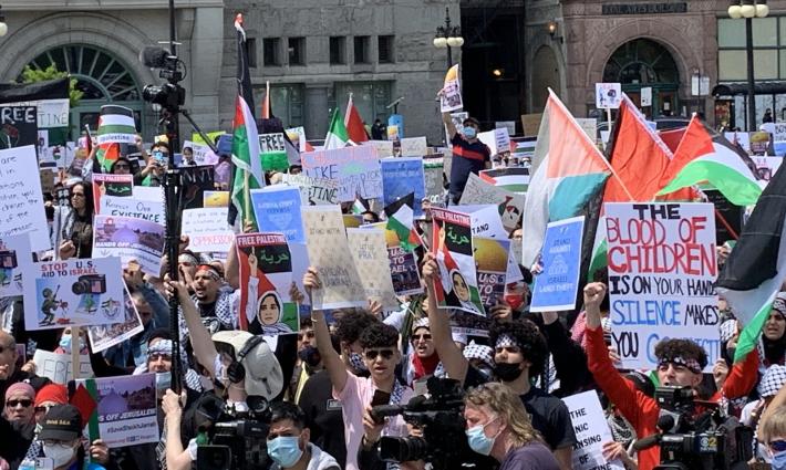 مشروع طلابي في جامعة أميركية يدعو لتحرير فلسطين ومقاطعة الاحتلال