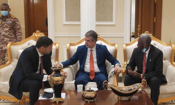 إيلي كوهين: هدفنا المشترك مع السودان هو "محاربة الإرهاب"