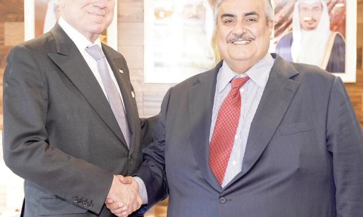 الجمعية البحرينية تدين لقاء وزير الخارجية مع رئيس المؤتمر اليهودي العالمي