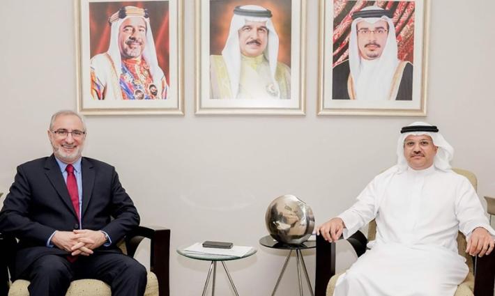 رئيس هيئة البحرين للثقافة والآثار يلتقي السفير الإسرائيلي