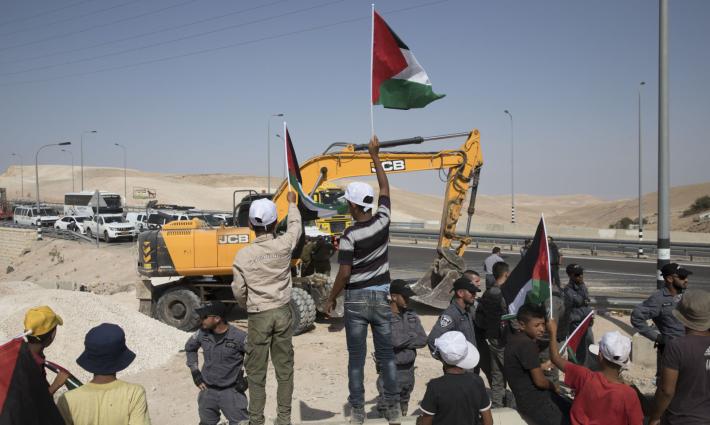 برايتون.. حملة التضامن تدعو للعمل ضد شركة JCB البريطانية