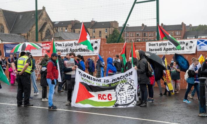 اسكتلندا.. الفيفا يتواطأ مع الاحتلال الإسرائيلي