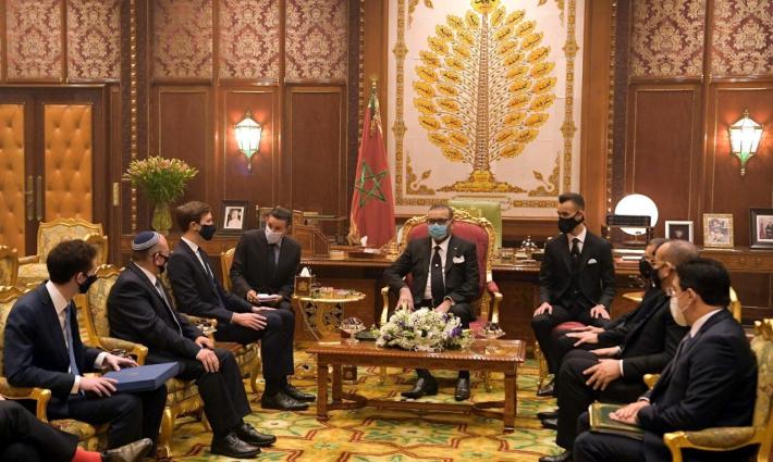 الملك محمد السادس يبعث رسالة إلى رئيس كيان الاحتلال