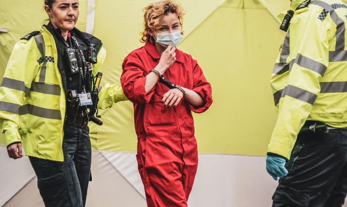 اعتقال نشطاء في بريطانيا بسبب وقفة ضد شركة Elbit systems