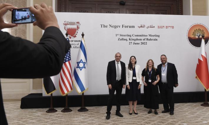 قمة النقب التطبيعية تعتمد مجموعات عمل في 6 مجالات