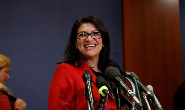 رشيدة طليب تدعم مقاطعة الاحتلال الإسرائيلي