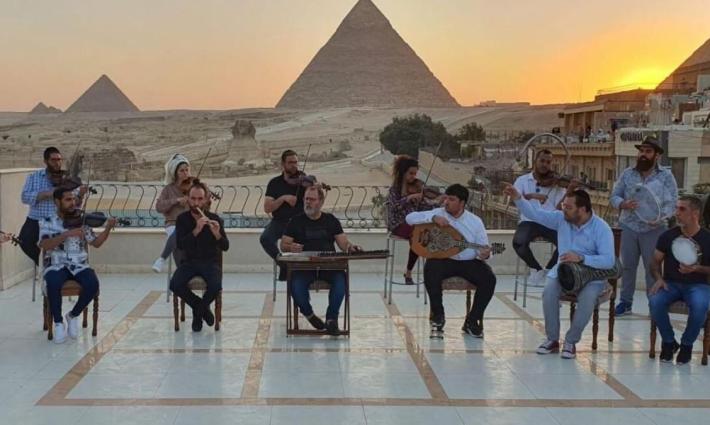 حركة المقاطعة في مصر تدين إقامة فعالية موسيقية إسرائيلية أمام الأهرامات